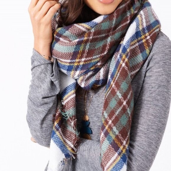 Fall Vibes Blanket Scarf - Picture 8 of 11